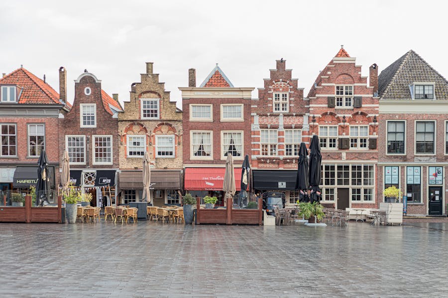 the grote market square in dordrecht belgium 1