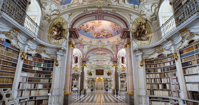 Austria Admont Abbey Library 1307