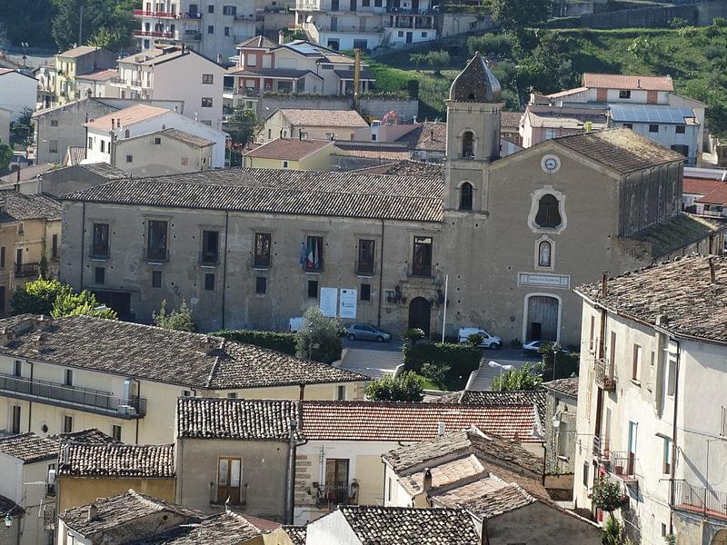 altomonte facciata chiesa di san francesco