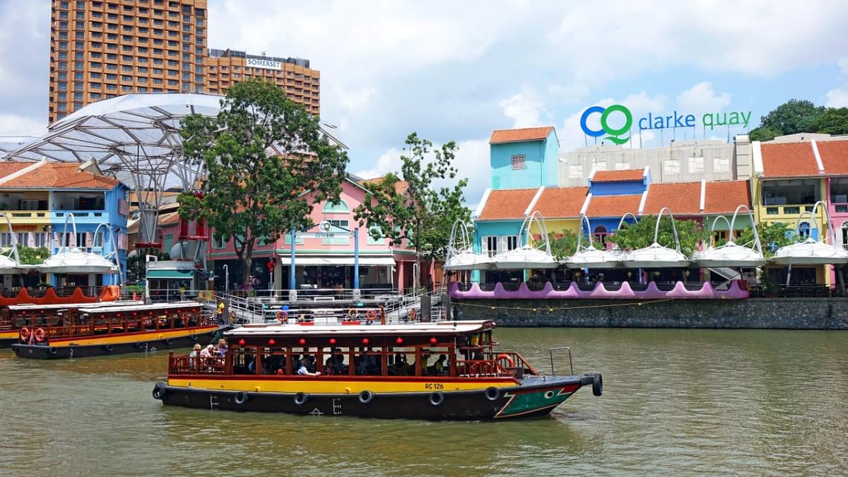 banchina clarke singapore turismo