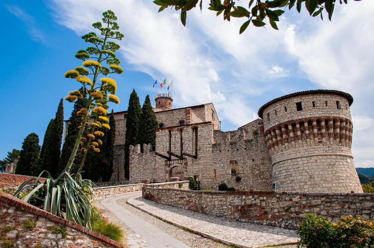 castello brescia italia lombardia