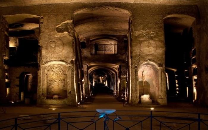 catacombe san gennaro vestibolo inferiore