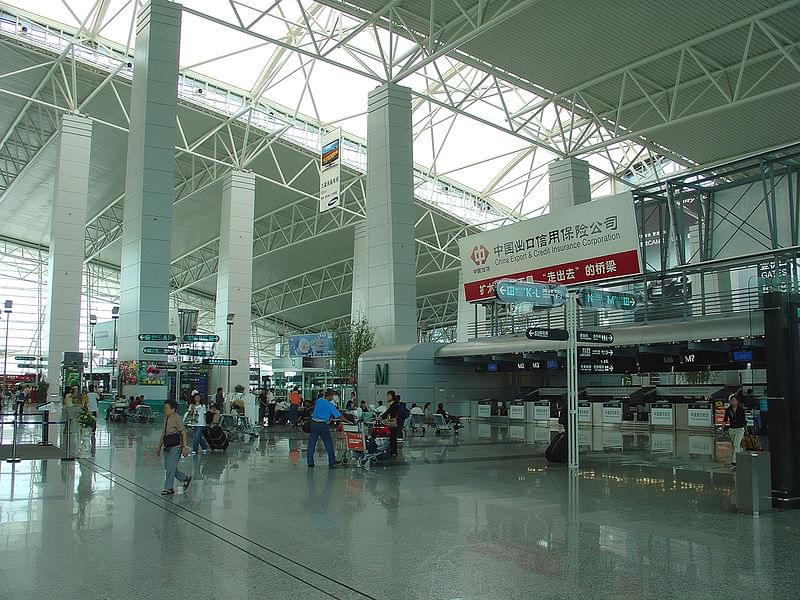 guangzhou baiyun international airport partenze