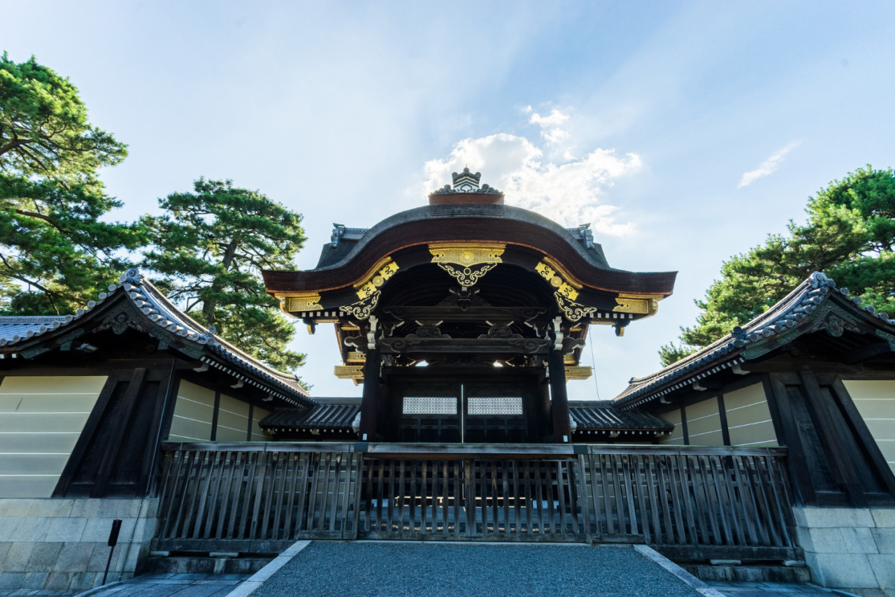kyoto imperial palace zen garden villa japan