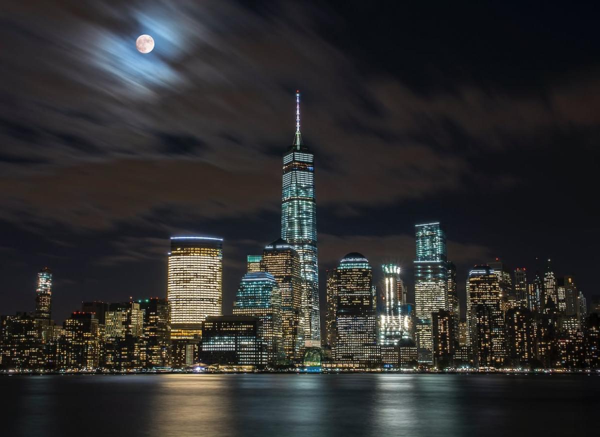 new york city during nighttime