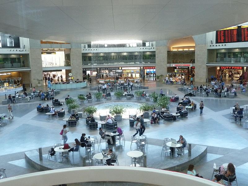 tel aviv ben gurion airport departure hall