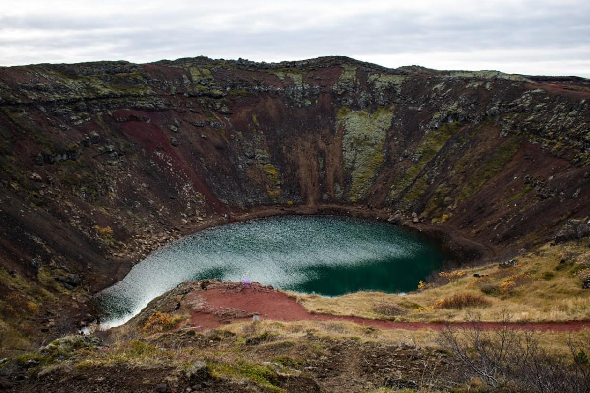 the kerid crater in iceland 1