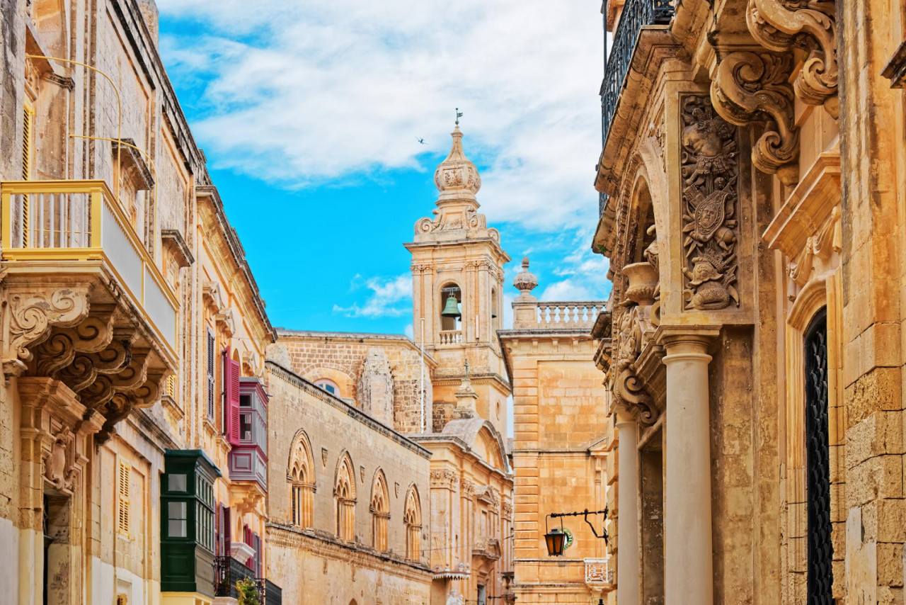 tower palazzo santa sofia mdina malta