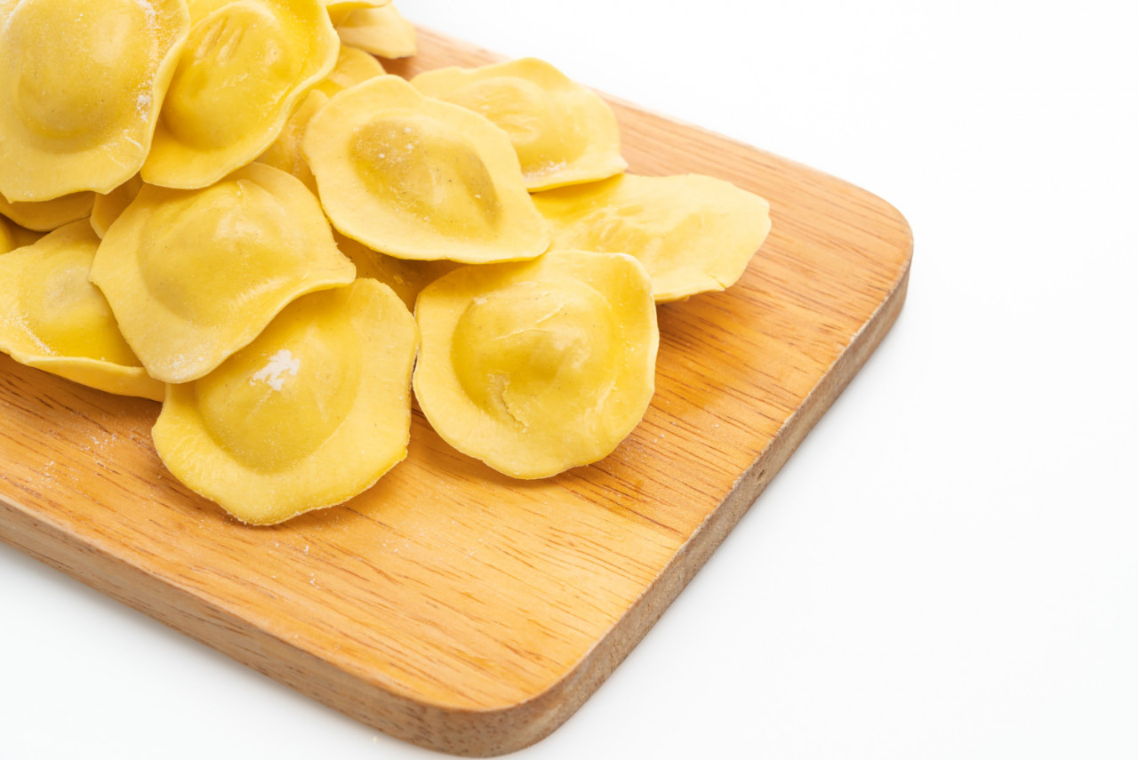 traditional italian gnocchi pasta uncooked