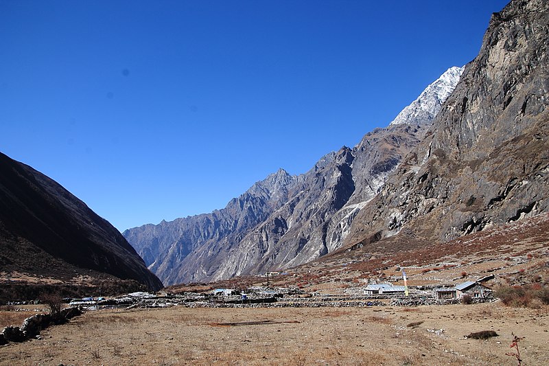 valley of langtang national park nepal