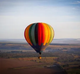 Dove volare in mongolfiera in italia