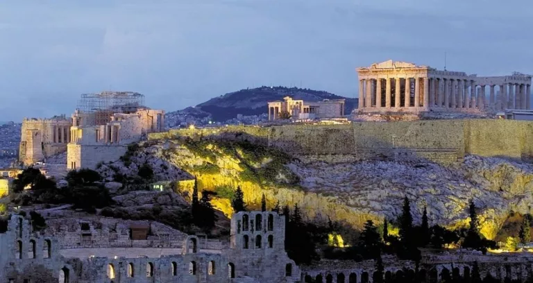 Acropoli Partenone Atene Grecia