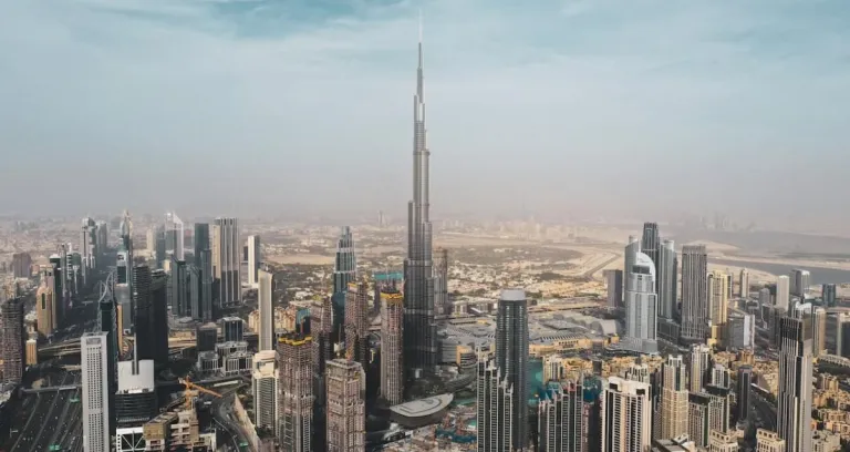 Aerial Photo Of City Under The Blue Sky 2