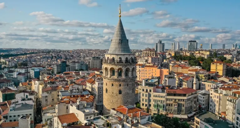 Aerial View Galata Tower 1