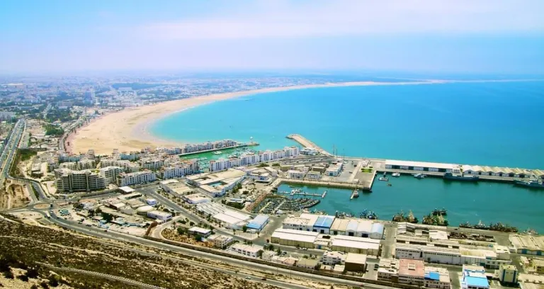 Agadir Marocco Africa Mare Beach