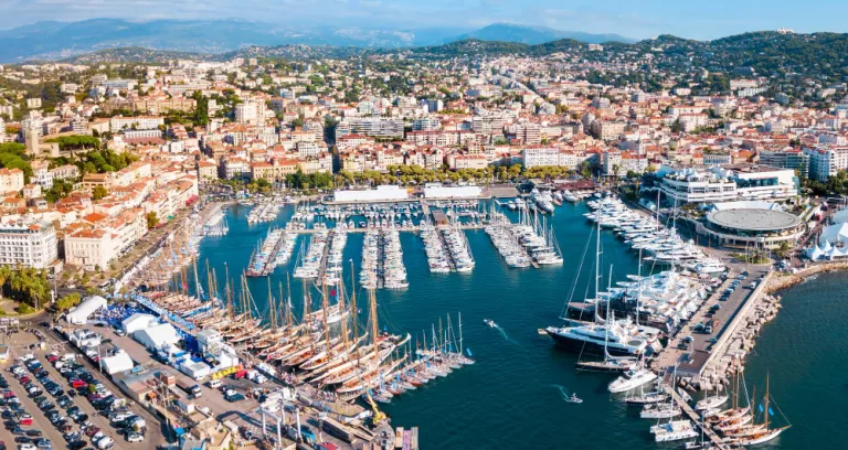 Antenna Di Cannes Vista Panoramica Francia