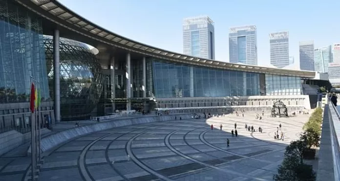 architettura del museo di shanghai