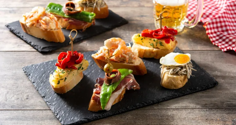 Assortment Spanish Pintxos