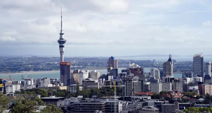 Auckland Skytower Nuova Zelanda