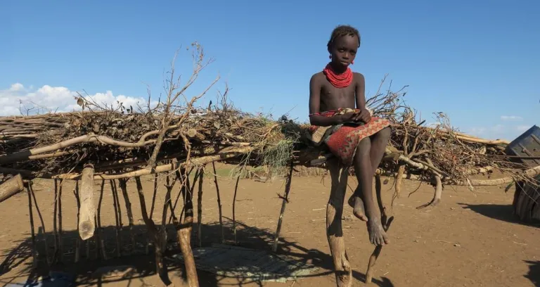 bambino in etiopia