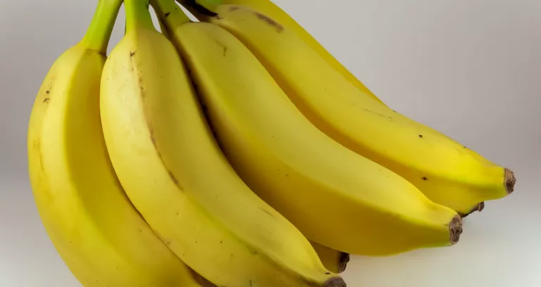 Banana Giallo Mazzo Di Banane