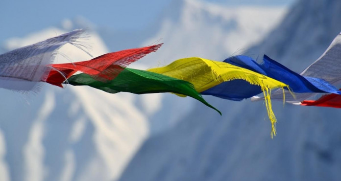 Bandiere Di Preghiera Tibetane