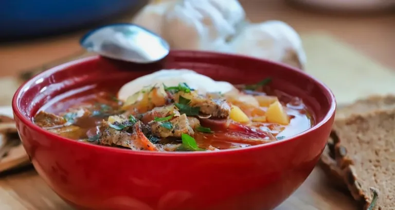 Borsch Cibo Cucino A Casa