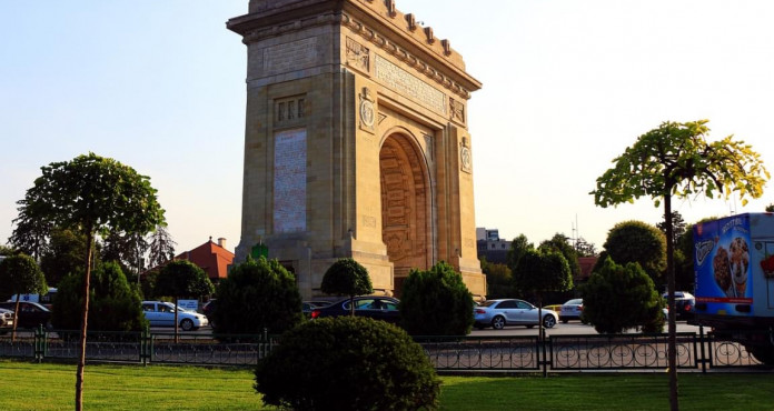 Bucarest Arco Di Trionfo Paesaggio 1