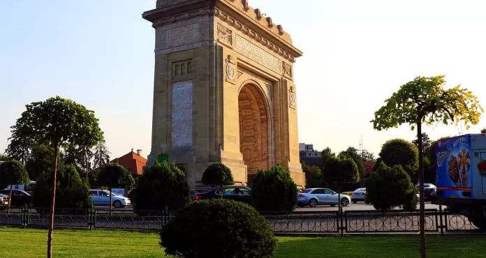 Bucarest Arco Di Trionfo Paesaggio 2