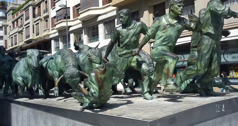 Bull Run Pamplona Spagna Pamplona