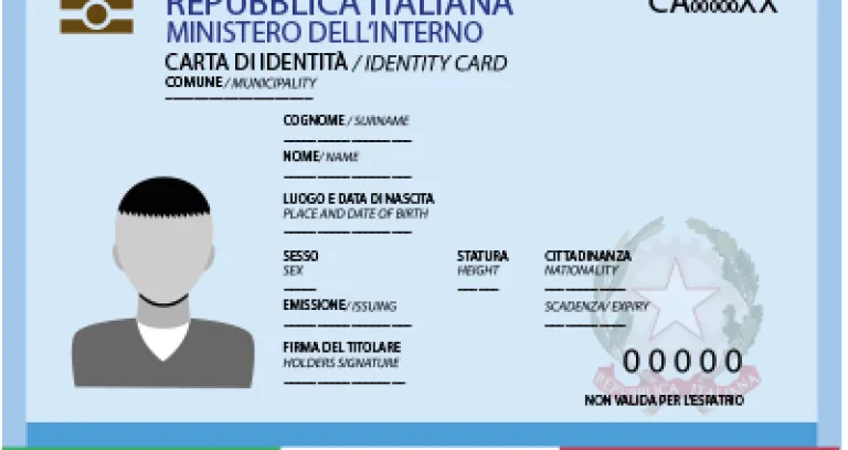 Carta Di Identita Elettranica Immagine Iniziale