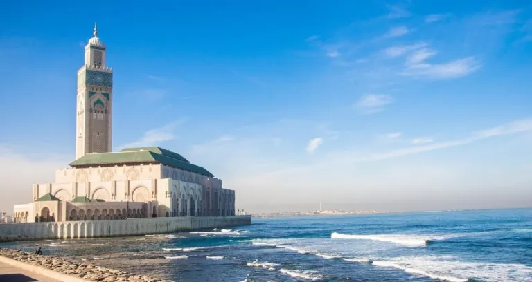 Casablanca Moschea Mare Marocco 1