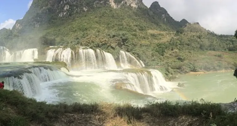 cascata detian alta da vietnam