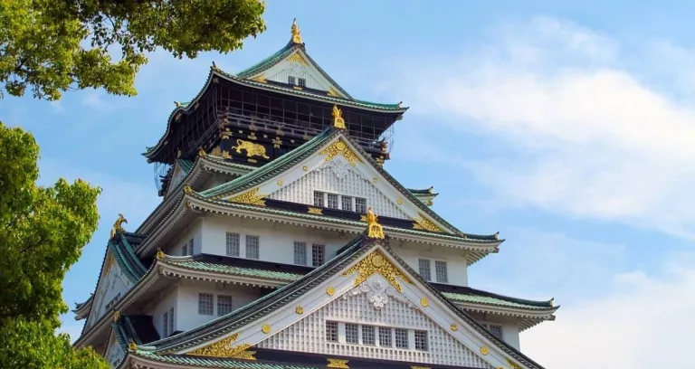 Castello Di Osaka Giappone Cinque
