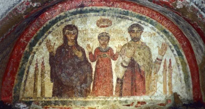 Catacombe Di San Gennaro Fresco