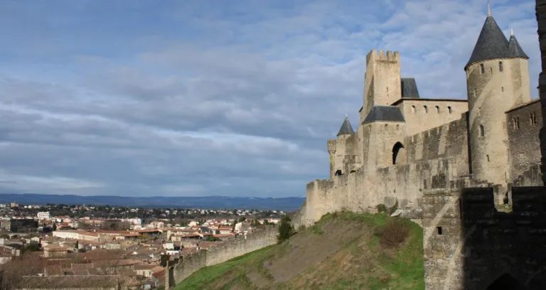 Chateau Citta Carcassone Bastioni