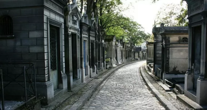 Cimitero Tombe Pere Lachaise Parigi