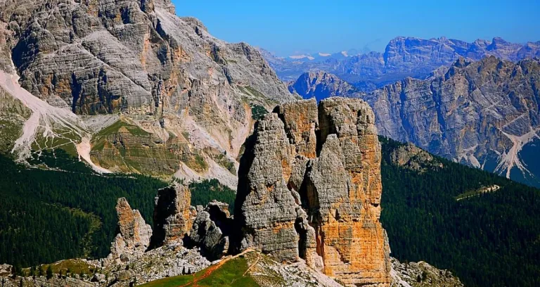 Chinque Torre Dolomiten Berge