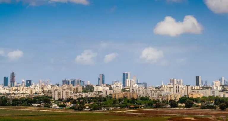 citta tel aviv israele blu cielo 2