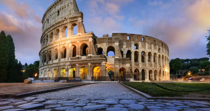 Colosseum Rome Dusk 1 1