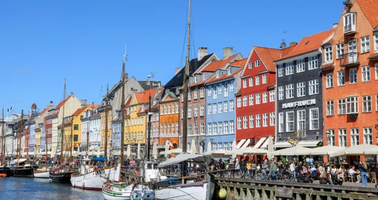 Copenaghen Danimarca Nyhavn