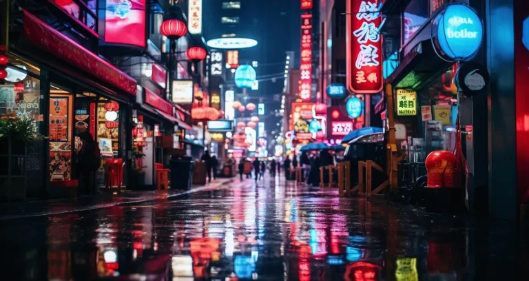 Corea Seoul Strade Di Seul Strada