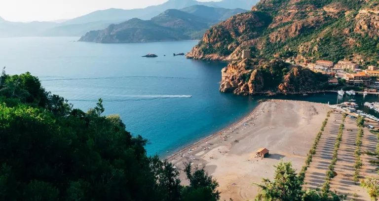 Costa Corsica Panorama Paesaggio
