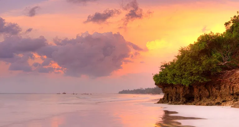 Diani Beach Sunrise Kenya
