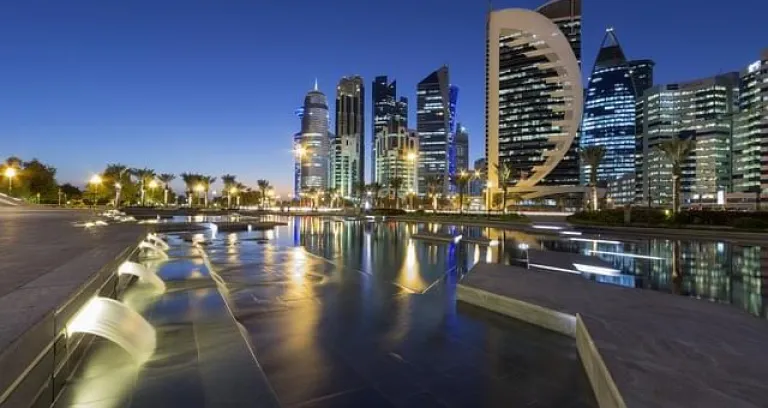 doha qatar panorama