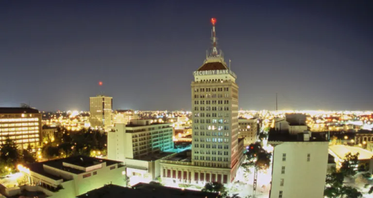 Downtown Fresno Night