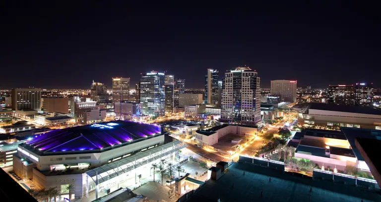 Downtownphoenixskylinelights