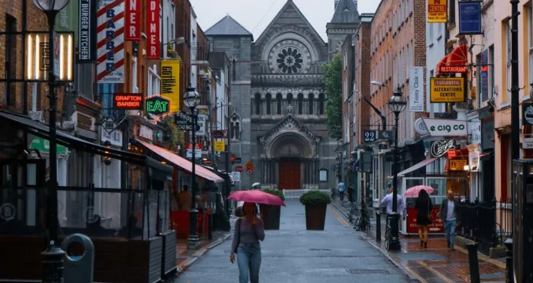 View Of St Ann S Church Of Ireland In Dawson Street