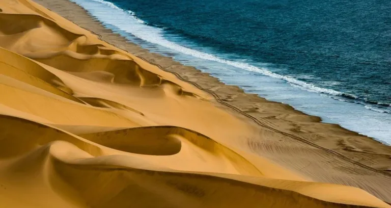 Dune Mare Costa Namibia Africa