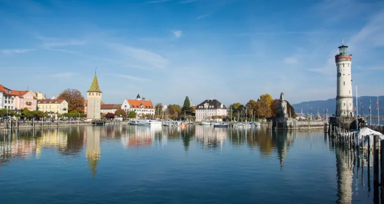 Faro Lindau Lago Di Costanza Porta